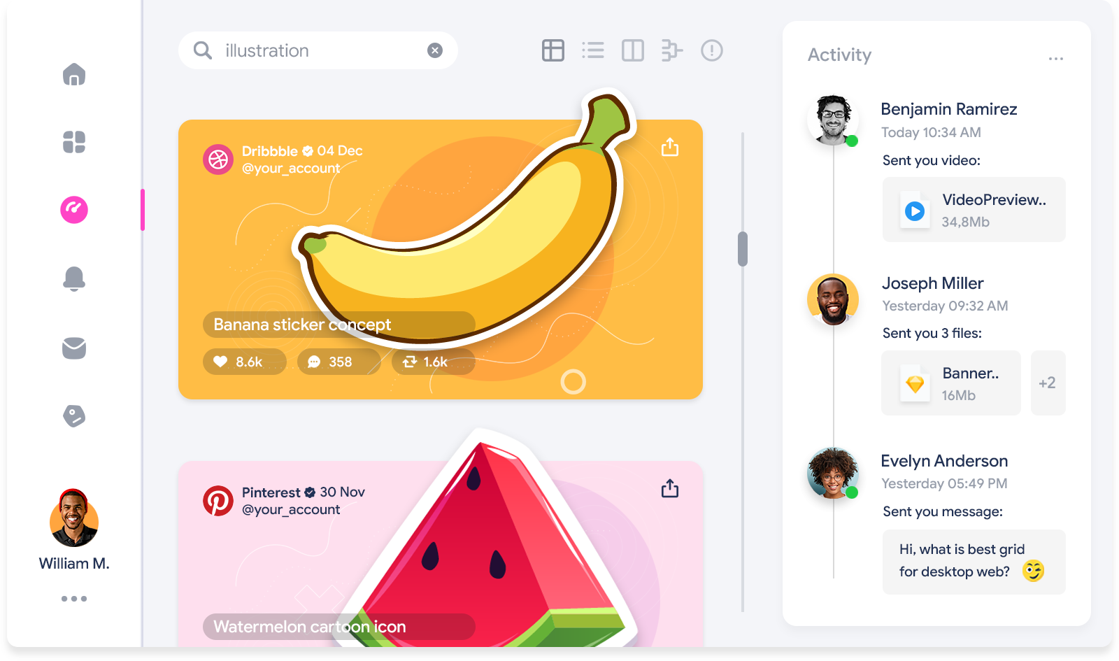 SaaS Analytics Dashboard - DataInsights Pro